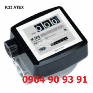 Đồng hồ đo lưu lượng xăng dầu Piusi K33 Atex,lưu lượng kế xăng dầu,đồng hồ đo xăng dầu Piusi K33